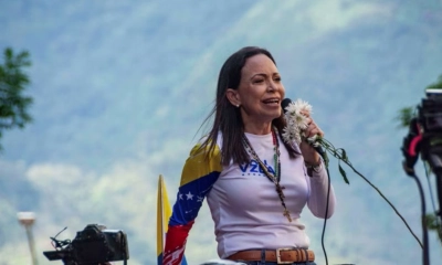 মাদুরোকে সরাতে ভেনেজুয়েলায় মার্কিন আগ্রাসনের পক্ষে নোবেলজয়ী মাচাদো