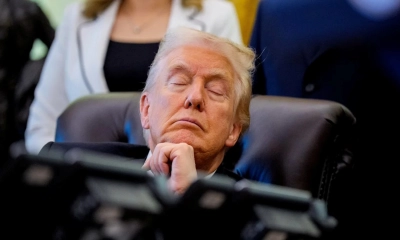 ট্রাম্পের ভাইরাল ছবি। - সংগৃহীত