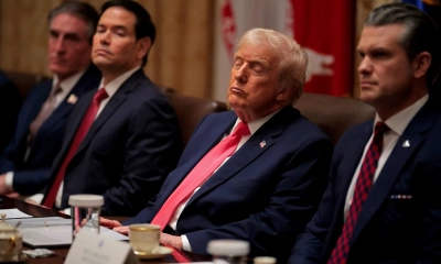 মন্ত্রীসভার বৈঠকে ট্রাম্প। ছবি- সংগৃহীত