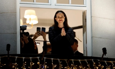 ১১ মাস আত্মগোপনের পর, অসলোতে জনসমক্ষে এলেন মাচাদো