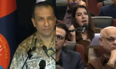 নারী সাংবাদিককে ‘চোখ মেরে’ বিতর্কে পাকিস্তানের সেনা কর্মকর্তা