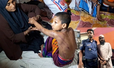 গোসল করতে না চাওয়ায় শিক্ষার্থীকে বেধড়ক পিটুনি, শিক্ষক আটক