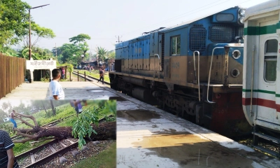 নোয়াখালীর সঙ্গে ঢাকার রেল যোগাযোগ বন্ধ