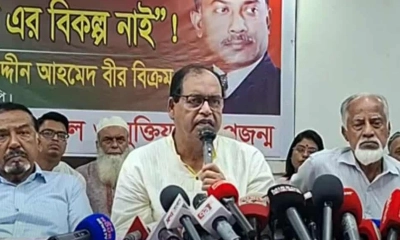 ফেব্রুয়ারির নির্বাচনের মাধ্যমে দেশে গণতন্ত্র প্রতিষ্ঠা হবে: দুদু