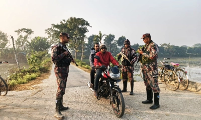 হাদির ওপর হামলা: বেনাপোল সীমান্তে বিজিবির কড়া নজরদারি
