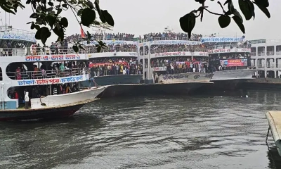 ধলেশ্বরীতে আটকা পড়েছে সাত হাজার নেতাকর্মী