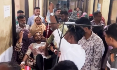 দুই পক্ষের সংঘর্ষে ৪ জন গুলিবিদ্ধসহ আহত ১০