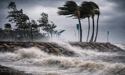 রাত ১টার মধ্যে ১৩ অঞ্চলে তাণ্ডব চালাবে কালবৈশাখী ঝড়