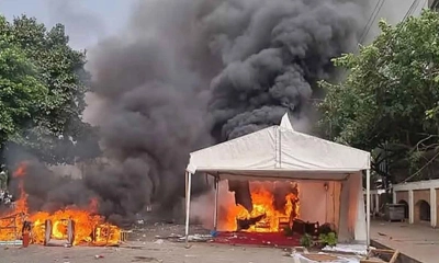 ‘জুলাই সনদ’ অনুষ্ঠান ঘিরে সংঘর্ষ, ৯০০ জনের বিরুদ্ধে মামলা