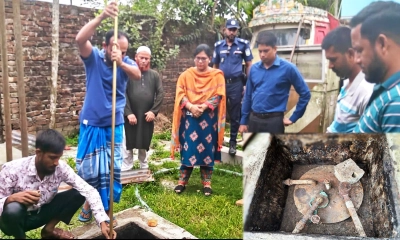 মাটির নিচে ট্যাংক থেকে ২৩ হাজার লিটার জ্বালানি জব্দ