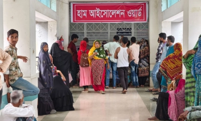ময়মনসিংহ মেডিকেলে হামের উপসর্গ নিয়ে আরও এক শিশুর মৃত্যু