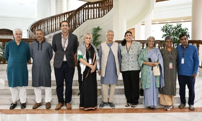 প্রধান উপদেষ্টার সঙ্গে এসএএইচআর প্রতিনিধিদলের সাক্ষাৎ