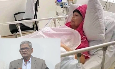 গভীর রাতে খালেদা জিয়াকে দেখতে হাসপাতালে ফখরুল