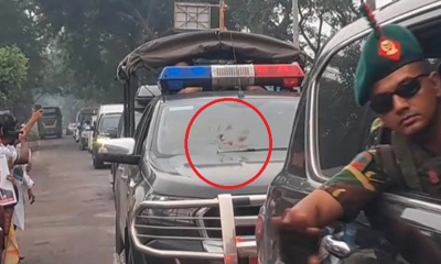 প্রধানমন্ত্রীর গাড়িবহরে ইট নিক্ষেপ, তদন্তে নেমেছে পুলিশ