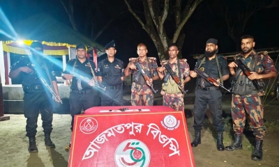 বিজিবি-র‌্যাবের অভিযানে বিদেশী অস্ত্র উদ্ধার। ছবি- সংগৃহীত