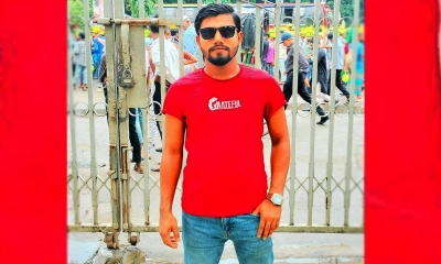 ছাত্রদল সভাপতি মো. রেজাউল গাজী। ছবি: রূপালী বাংলাদেশ