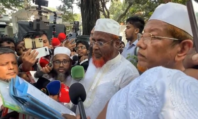 পুলিশের বাধার মুখে জামায়াতসহ ৮ দলের গণমিছিল