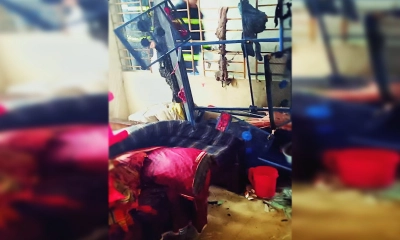 নারায়ণগঞ্জে গ্যাস লিকেজ থেকে বিস্ফোরণ, দগ্ধ ৫
