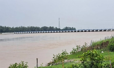 উজানের ঢলে বাড়ছে তিস্তার পানি