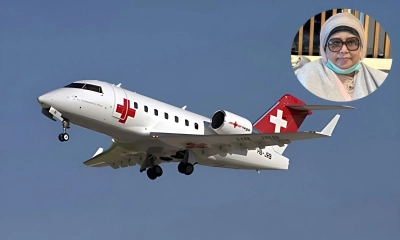 ‘খালেদা জিয়ার জন্য প্রস্তুত এয়ার অ্যাম্বুলেন্স’