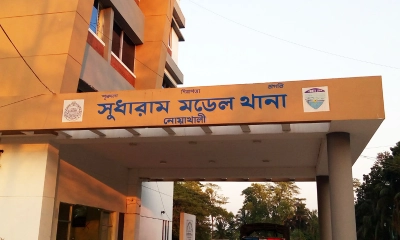 সুধারাম থানা। ছবি: রূপালী বাংলাদেশ