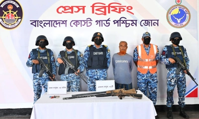 অপারেশন ম্যানগ্রোভ শিল্ডে কুখ্যাত ডাকাত জাহাঙ্গীর আটক