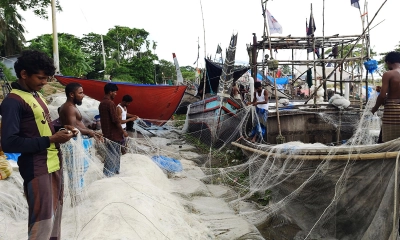 ইলিশ ধরায় ২২ দিনের নিষেধাজ্ঞা শেষ হচ্ছে আজ