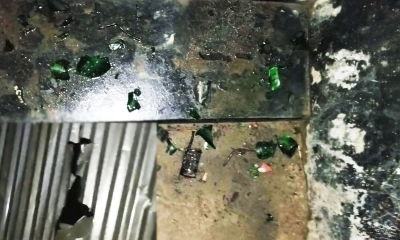 যুবদল নেতার বাড়িতে ককটেল নিক্ষেপ ও ভাঙচুর