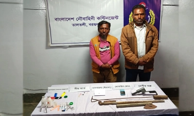 মাদকসহ স্বেচ্ছাসেবক দলের আহ্বায়ক আটক