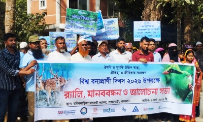 পরিবেশের ভারসাম্য রক্ষায় বন্যপ্রাণী সংরক্ষণের দাবি