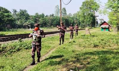 তেল পাচার রোধে সীমান্তে বিজিবির কঠোর নজরদারি