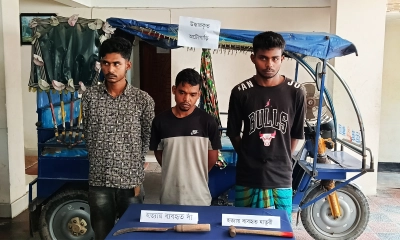 হ্যালোবাইক হাতিয়ে নিতে বন্ধুকে গলাকেটে হত্যা, গ্রেপ্তার ৩