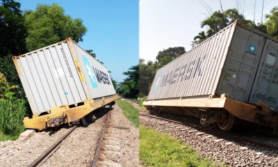 সীতাকুণ্ডে ভোর রাতে মালবাহী ট্রেনের বগি লাইনচ্যুত