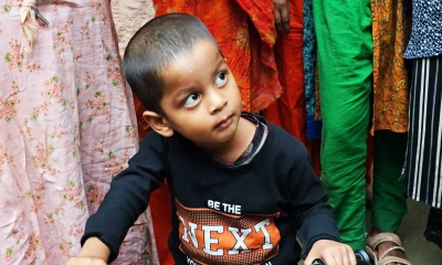 বাবার মরদেহের অপেক্ষায় তিন বছরের ইরফান