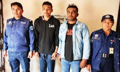 সিঁধেল চুরির মামলায় দুই আসামি গ্রেপ্তার