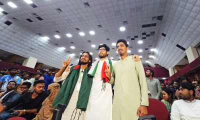 ভিপি-এজিএস পদে শিবিরের জয়, জিএস হলেন আধিপত্য বিরোধী ঐক্যের আম্মার