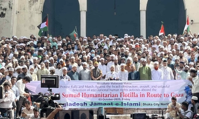 ফিলিস্তিন মুক্ত না হওয়া পর্যন্ত আমরা পাশে থাকব: রফিকুল ইসলাম
