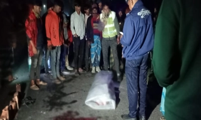 সড়ক দুর্ঘটনায় ট্রাকের চাকায় পিষ্ট হয়ে কিশোরের মৃত্যু