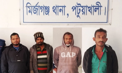 পুলিশের অভিযানে পরোয়ানাভুক্ত আসামিসহ গ্রেপ্তার ৪