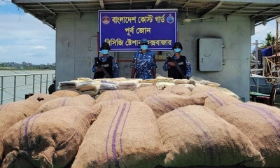 মায়ানমারে পাচারকালে আলুসহ ট্রলার জব্দ