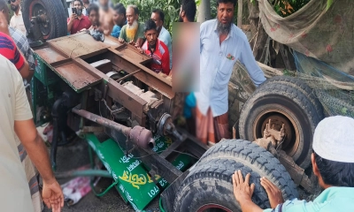 বরগুনায় টমটম উল্টে দিনমজুর নিহত