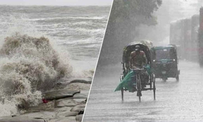 সাগরে লঘুচাপ, ঢাকাসহ ৭ বিভাগে ভারী বৃষ্টির শঙ্কা