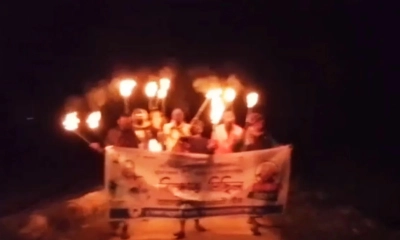 অপারেশন ডেভিল হান্টের মধ্যেই মশাল মিছিল