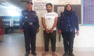 ফিলিং স্টেশনে চাঁদাবাজি, যৌথ অভিযানে যুবক গ্রেপ্তার