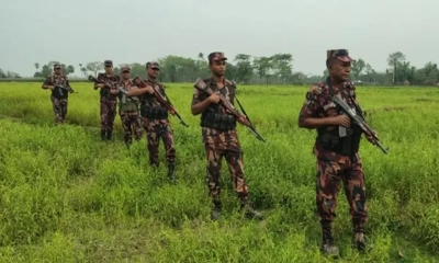 সীমান্তে ১১ জনকে পুশইনের চেষ্টা, বিজিবির বাধায় পিছু হটল বিএসএফ