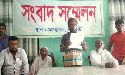 জমি নিয়ে বিরোধে বসতঘর ভাঙচুরের অভিযোগ