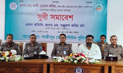 দোলনা থেকে কবর পর্যন্ত পুলিশের প্রয়োজন : আইজিপি