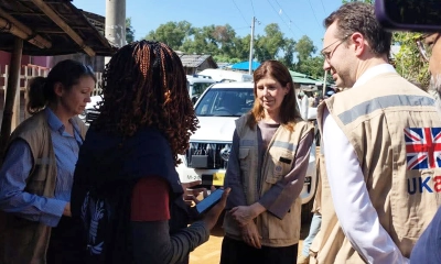 রোহিঙ্গা ক্যাম্প পরিদর্শন করলেন জেনি চ্যাপম্যান