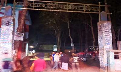 সড়কে বাতি স্থাপনের কাজ করতে গিয়ে বিদ্যুৎস্পৃষ্টে নিহত ২