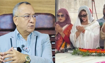 জিয়াউর রহমানের সমাধিতে সাবরিনার উপস্থিতিতে ক্ষুব্ধ মুন্না